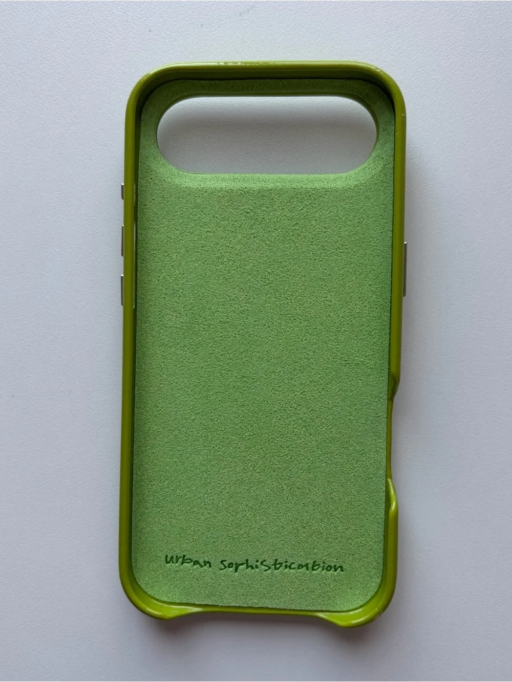 Urban Sophistication The Puffer Case, iPhone Air, Apple Green